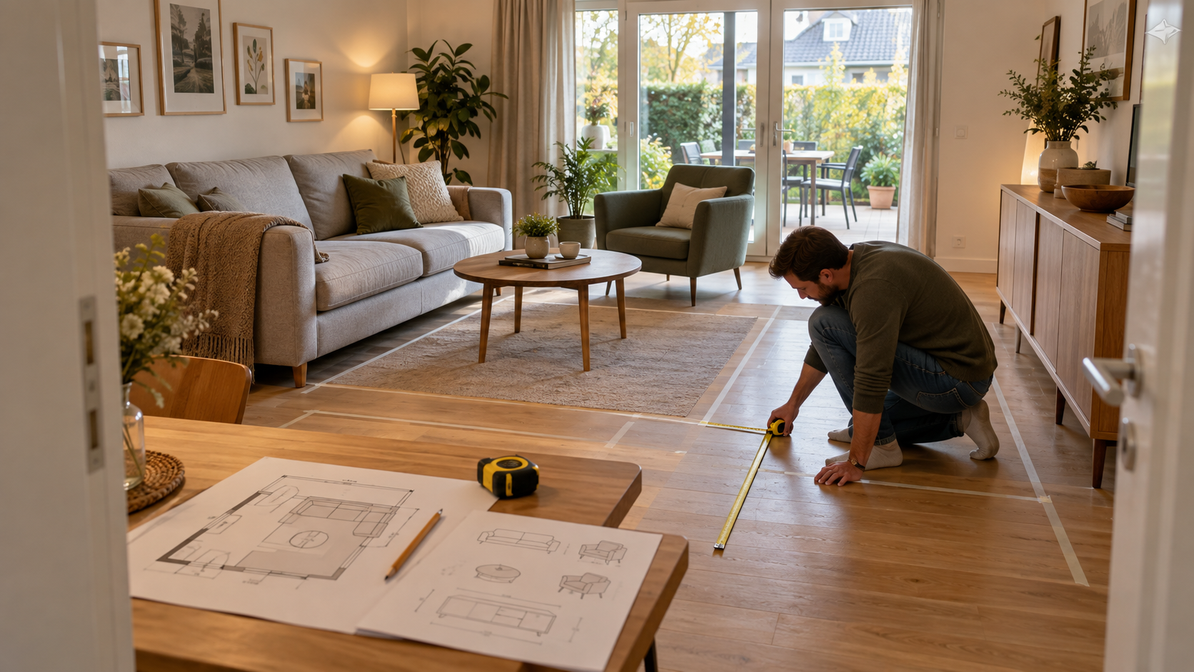 Wohnzimmer Möbel anordnen: Checkliste vor Kauf, Umbau oder Umsetzung
