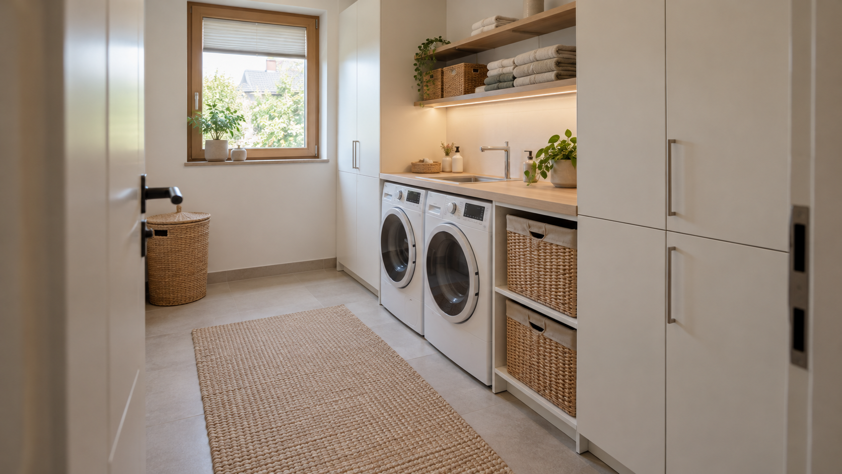 Hauswirtschaftsraum planen: 7 Lösungen und Varianten im Vergleich