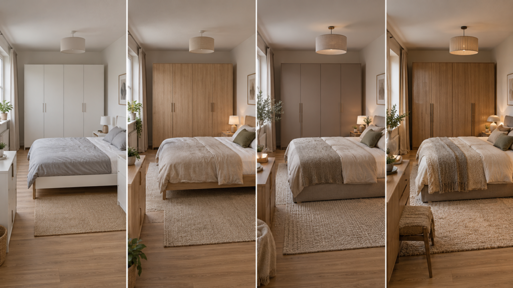Schlafzimmer einrichten Kosten – Budgetstufen von Basis bis komfortabel vergleichen