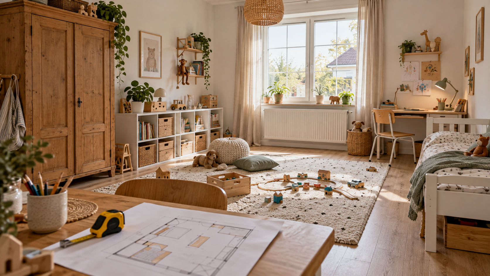 Kinderzimmer mitwachsend planen: Checkliste vor Kauf, Umbau oder Umsetzung